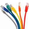 Intel Network 45m Cat5e Cat5 - Cabos de Rede de Internet Patch LAN RJ45 Ethernet para Computador - Cabos de Cobre Puro
