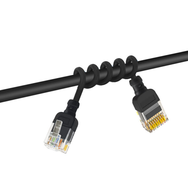 rj45 cat6 ultra slim lan cable 3.28ft/1m utp patch cord for reliable network connection - Image 2