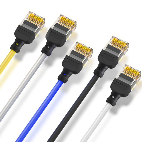 rj45 cat6 ultra slim lan cable 3.28ft/1m utp patch cord for reliable network connection