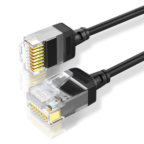 rj45 cat6 ultra slim lan cable 3.28ft/1m utp patch cord for reliable network connection - Image 4