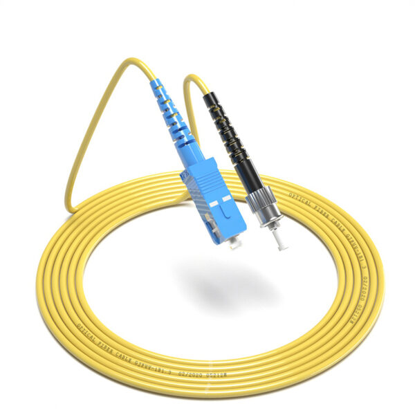 ST/UPC-SC/UPC Fiber Optic Jumper Cable - 2.0mm Single Mode Extension Patch Cord, FTTH, 1-30 Meters - Image 6