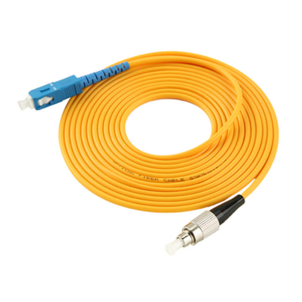 SC/UPC-FC/UPC SM Fiber Optic Jumper Cable - 2.0mm Extension Patch Cord for FTTH, 1-30 Meters