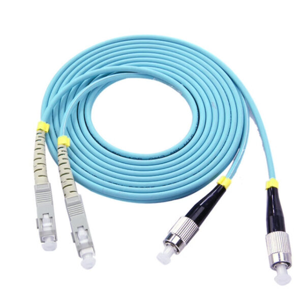 1M-50M LC/SC/FC/ST to LC Optic Fiber Patch Cable 10G Multimode Duplex OM3 PVC 2.0 50/125 - Image 8