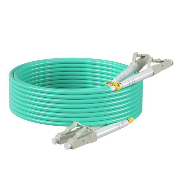 1M-50M LC/SC/FC/ST to LC Optic Fiber Patch Cable 10G Multimode Duplex OM3 PVC 2.0 50/125 - Image 12