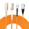 Cable de conexión de fibra óptica OM3 multimodo 10 Gbps simplex LC UPC a LC FC SC ST UPC de 1M a 50 metros
