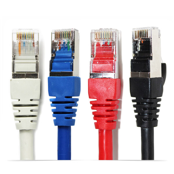 quality digital shielded rj45 cat 6 ethernet cable - sstp lan network high speed 500mhz patch cord with 8 pin copper conductor for modem and router - Image 6